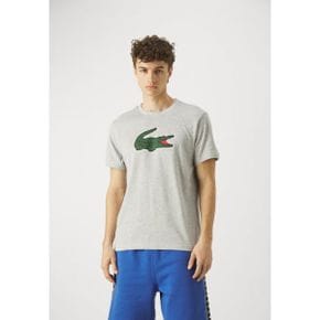 4267553 Lacoste PRINTED - Sports T-shirt silver chine