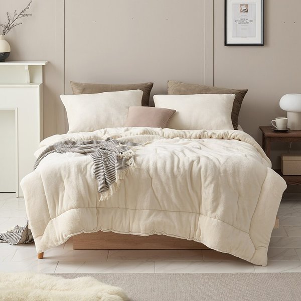 [애끌리아] 마일로 HR 극세사 차렵이불 베개커버세트(슈퍼싱글)