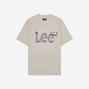 아이앱 스튜디오 x 리 티셔츠 오트밀 아이보리 IAB Studio x Lee T-Shirt Oatmeal Ivory