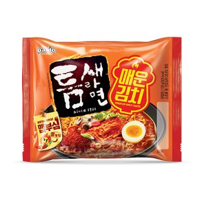 팔도 틈새라면 매운김치 봉지라면 120g 32봉