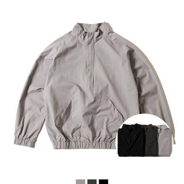 남자 히든집업 아노락 바람막이 자켓 점퍼 KSM-JUA-SA0223003