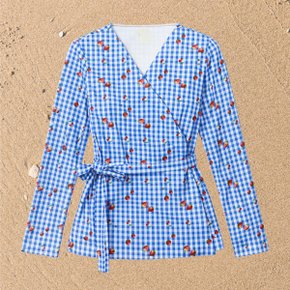 Berry Good Day Mom 비치로브 가디건