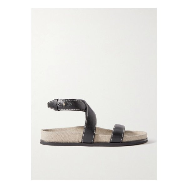 넷 서스테인 가죽 샌들 블랙 1647597326276480