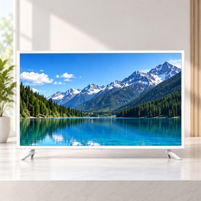 삼성패널 중소기업 40인치 4K UHD QLED 스마트 TV 화이트에디션 에너지효율 1등급 고화질 티비
