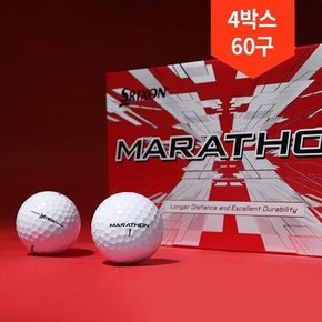 4박스 총60구/  스릭슨 마라톤 15구 골프공