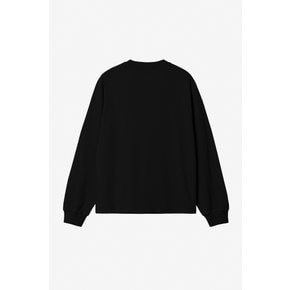 W L/S POCKET SMALL HEART T-SHIRT