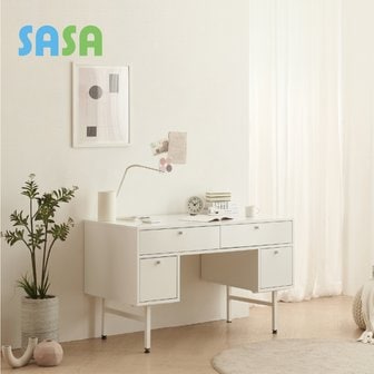 SASA 사사가구 몰리아 서랍형 책상 1200