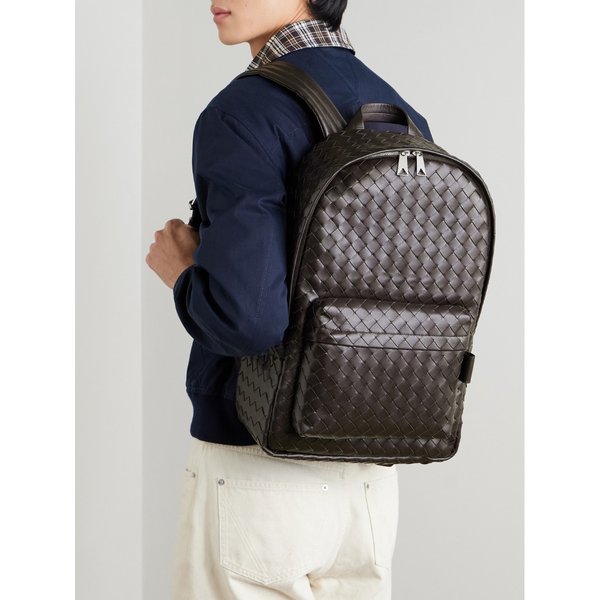 인트레치아토 가죽 백팩 46376663163019840