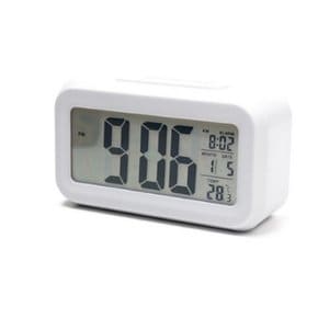 스마트 LCD 디지털 탁상시계_화이트