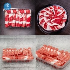 [무료배송][냉동/암소]한우 1등급 (샤브샤브불고기250g+차돌박이250g)