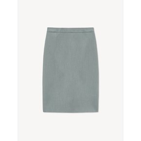 H-LINE MIDI SKIRT_MINT