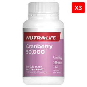 크랜베리 50000mg 100캡슐 X3개