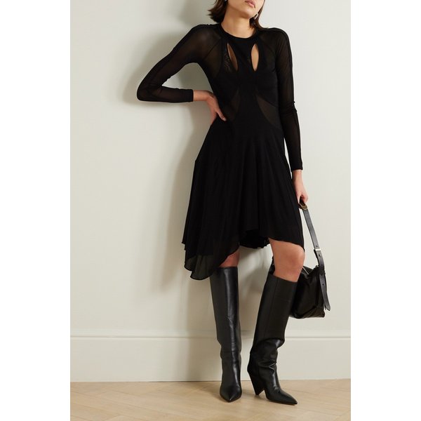 라디야 어시메트릭 개더 저지 원피스 1647597314800550