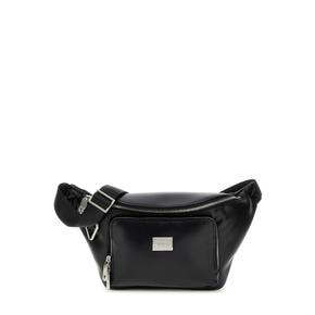 HO3E3A12  MILANO Maxi Bumbag With Front Pocket_BLACK