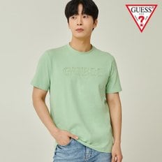 MN2K9004  [수입에센셜]GUESS 빅로고 스판 반팔티