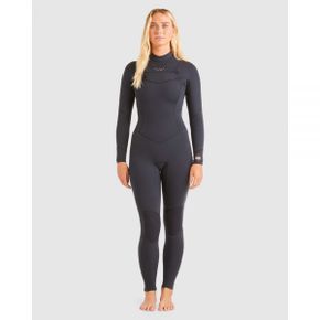 4772589 Billabong 4/3 Salty Dayz Steamer Wetsuit - BLACK