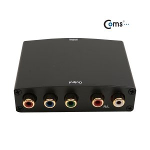 엠지솔루션 Coms HDMI 컨버터(HDMI - 컴포넌트 오디오) CL529