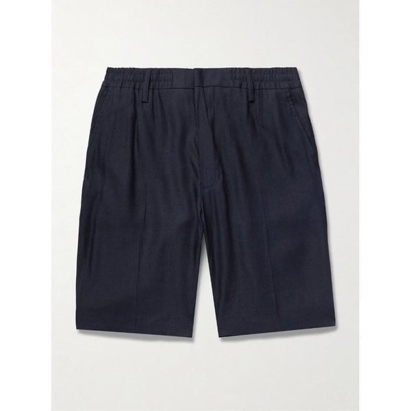 NN.07 빌리 1808 스트레이트 레그 ECOVERO™ 리넨 블렌드 쇼츠 46376663163026350