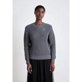 4995209 DKNY ROUND NECK SLOUCHY - Jumper dark grey