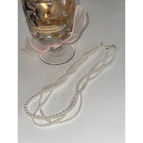 [925silver] Diana pearl necklace