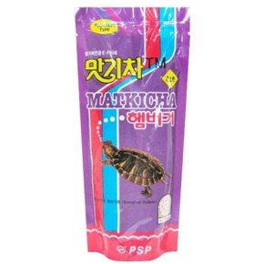 소동물 맛있는 PSP 맛기차 햄버거 거북이 사료 160g_W14AD98