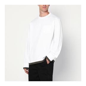 화이트 코튼 셔츠 25-03795MCO/XL_SACAI-101_109-3