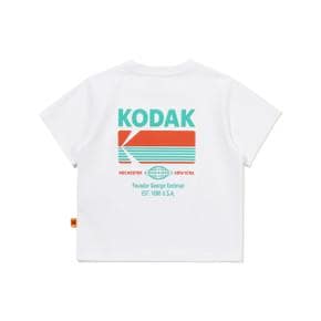 [공식]브리즈팝 에어로쿨 빅그래픽 반팔 티셔츠 키즈 WHITE