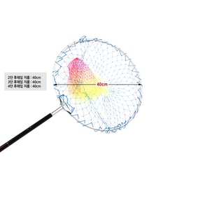 민물 줌뜰채 4단 민물낚시뜰채