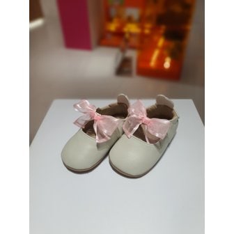 미니위즈 [시흥점] 위즈보우 아기 걸음마신발(크림)(MZKCF1TSBO11CRE)