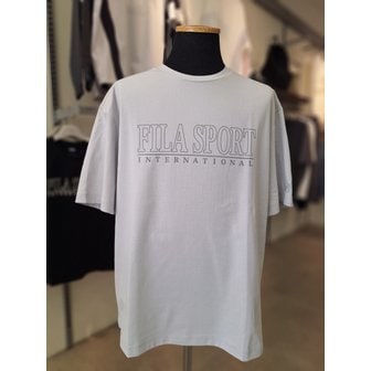 휠라 [여주점] FS2RSH2104X LGY 냉감 인터내셔널 레터링 반팔티 남여공용