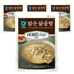 청정원 호밍스 맑은 닭곰탕 450g X 4개