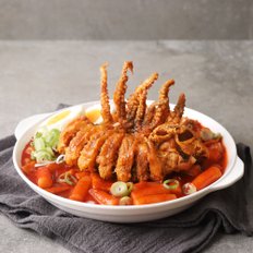  [푸딩팩토리] 튀김용 불꽃 통오징어 (3마리) 750g 바삭 떡볶이 사이드 간식