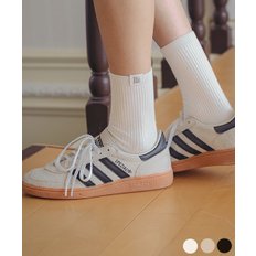 TID cotton ribbed socks[3color]