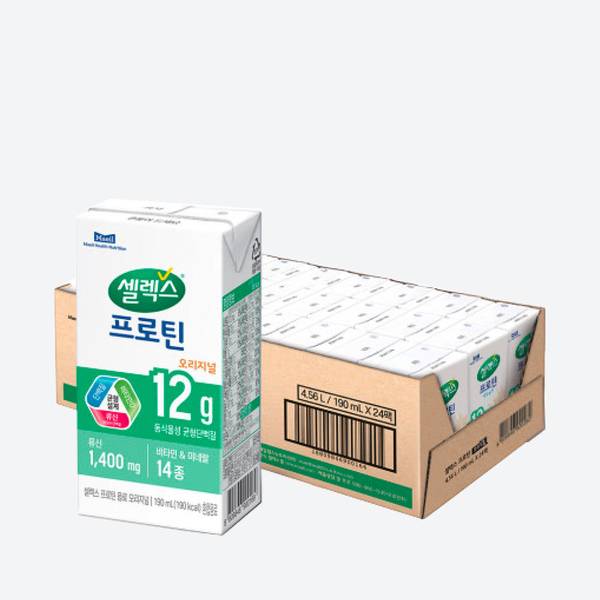 프로틴 음료 오리지널 190ml 24팩