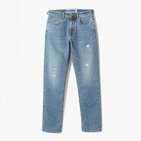 야콥코헨 데님팬츠 PANT 5 PKT REGULAR STRAIGHT FIT HARRISON 2 WASHED BLUE JCD1M30003A81