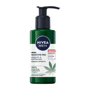 [해외직구] 독일직구 Nivea 니베아 맨 센서티브 프로 페이스 비어드 밤 150ml