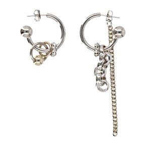 [해외배송] 저스틴 클렌퀏 셀리나 어시메트릭 후프 귀걸이 CELINAEARRINGS GOLD PALLA