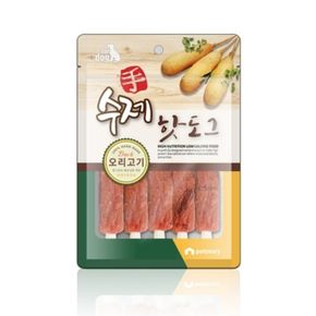 펫스토리 수제 오리고기 핫도그 100g