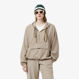 라코스테 [시흥점] 여성 플란넬 후드 탑 CF4188-54N