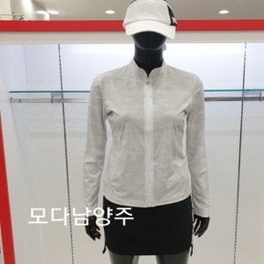 [모다남양주점/파사디] 골프 여성 여름 냉감 스컬 프린트 이너 집업 티셔츠 P22MTJ187X