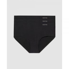 5016452 Calvin Klein 3-Pack Invisibles Micro Hipster Briefs - Black, Black & 103723929