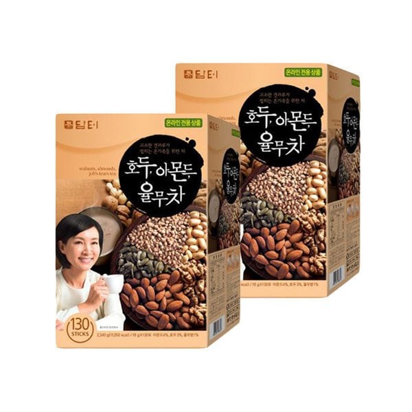 고소한 담터 호두 아몬드 율무차 스틱 130개입x 2박스 - SSG.COM