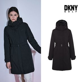 [DKNY GOLF] 23FW 인퀼티드 구스다운 여성