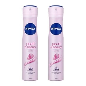 펄 앤 뷰티 스프레이 데오드란트 200ml x2