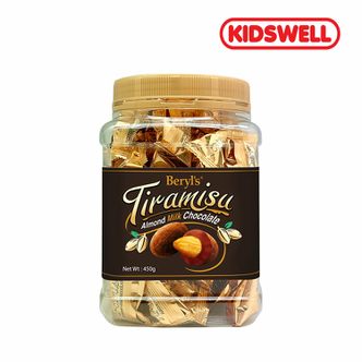 키즈웰 버릴스 티라미슈밀크 초콜릿 450g
