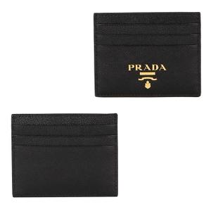 프라다(병행) 프라다 1MC025 QWA F0002 메탈 로고 남성 카드지갑