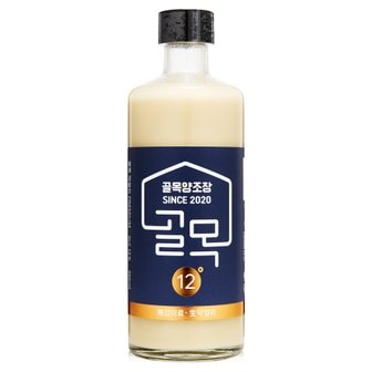  골목식당 골목생막걸리 12도350ml 백종원대표공동개발