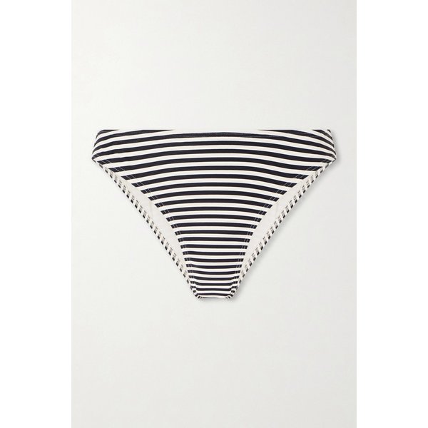 닐리 로탄 스트라이프 비키니 브리프 블랙 46376663163024555