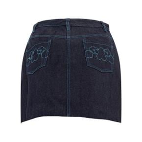 [쎄실리에반센] Womens Skirt 2.24RTW17007ODIN SKIRT INDIGO 2811915