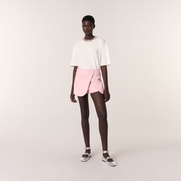 마쥬 [시즌오프 30%] 쥬얼넥 박시핏 티셔츠